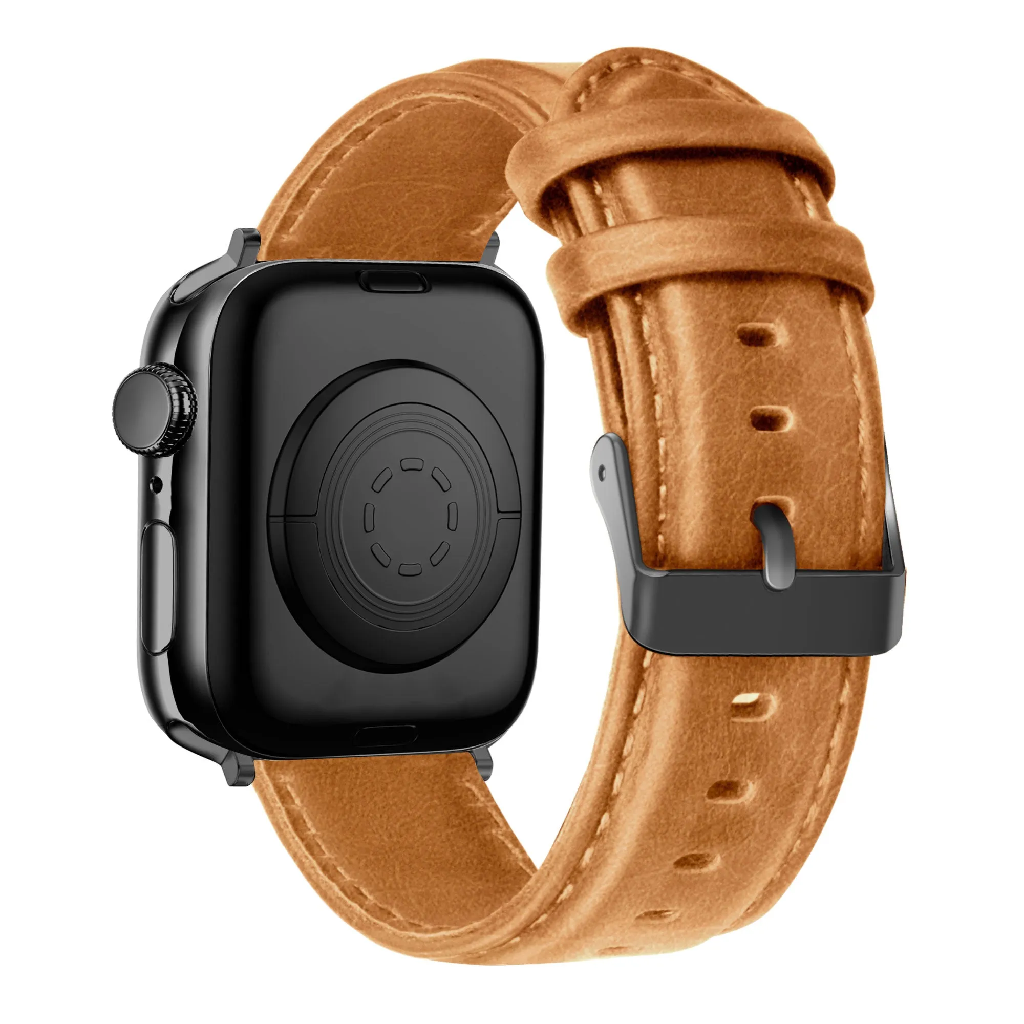 Final Few Bandz Apple Watch Genuine Leather Strap (Brown)  Limited Availability!