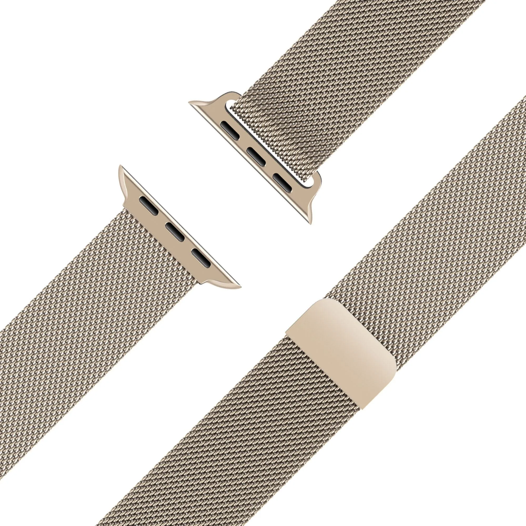 Final Few Bandz Apple Watch Milanese Strap 'Classic' (Starlight)  Dont Miss Out!