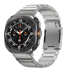 Final Few Bandz Samsung Galaxy Watch Ultra Titanium Strap 'Classic' (Silver)  Limited Release!