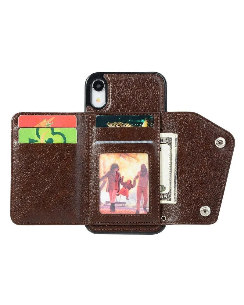 Final Few Brown Vegan Leather | Wallet Case  Dont Miss Out!