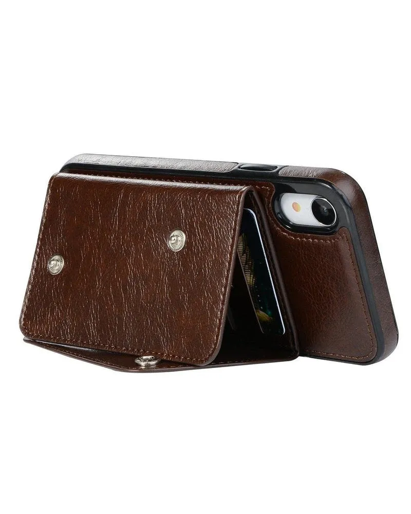 Final Few Brown Vegan Leather | Wallet Case  Dont Miss Out!