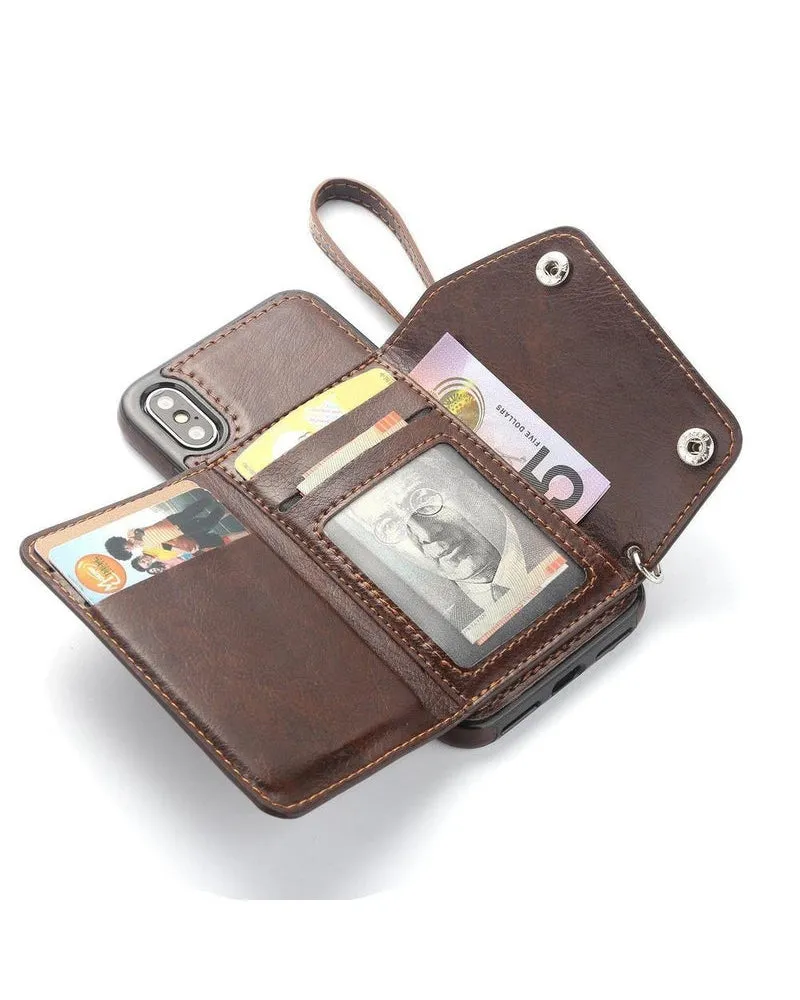 Final Few Brown Vegan Leather | Wallet Case  Dont Miss Out!