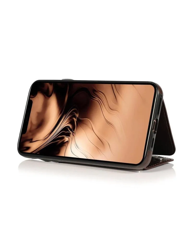 Final Few Brown Vegan Leather | Wallet Case  Dont Miss Out!