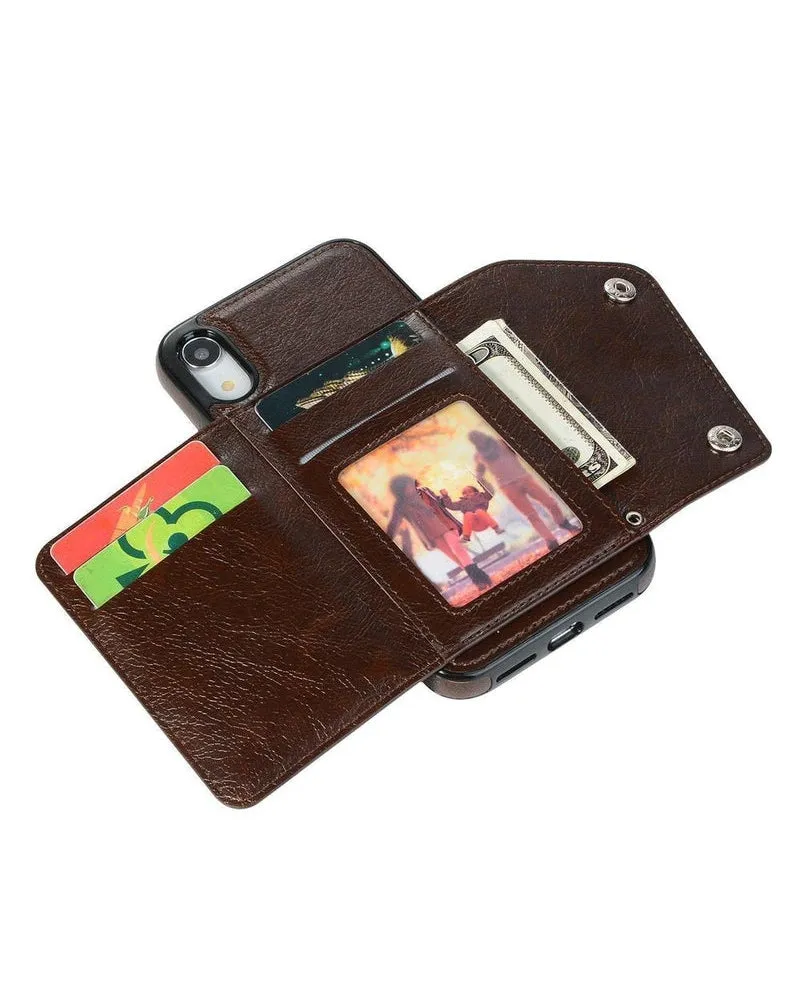 Final Few Brown Vegan Leather | Wallet Case  Dont Miss Out!
