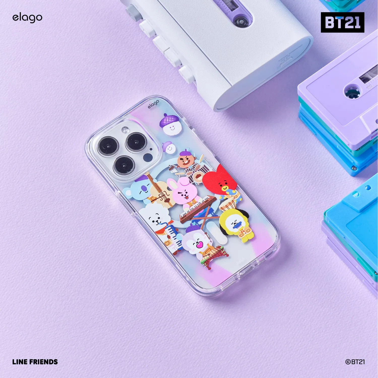 Final Few BT21 elago Hope in Love Hybrid Case for iPhone 15 Pro Max  Dont Miss Out!