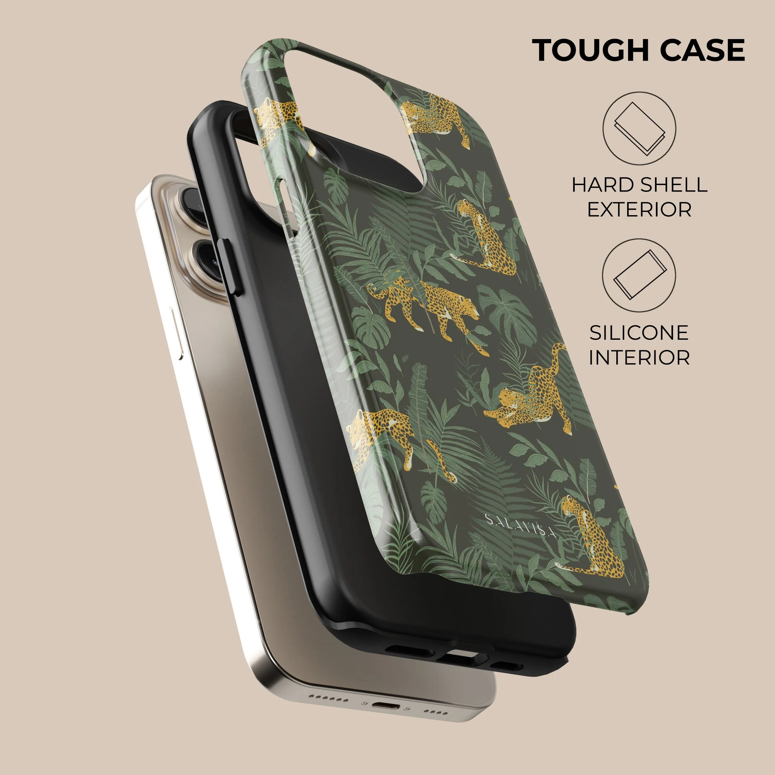 Final Few Cheetah Jungle Phone Case  Limited Stock!