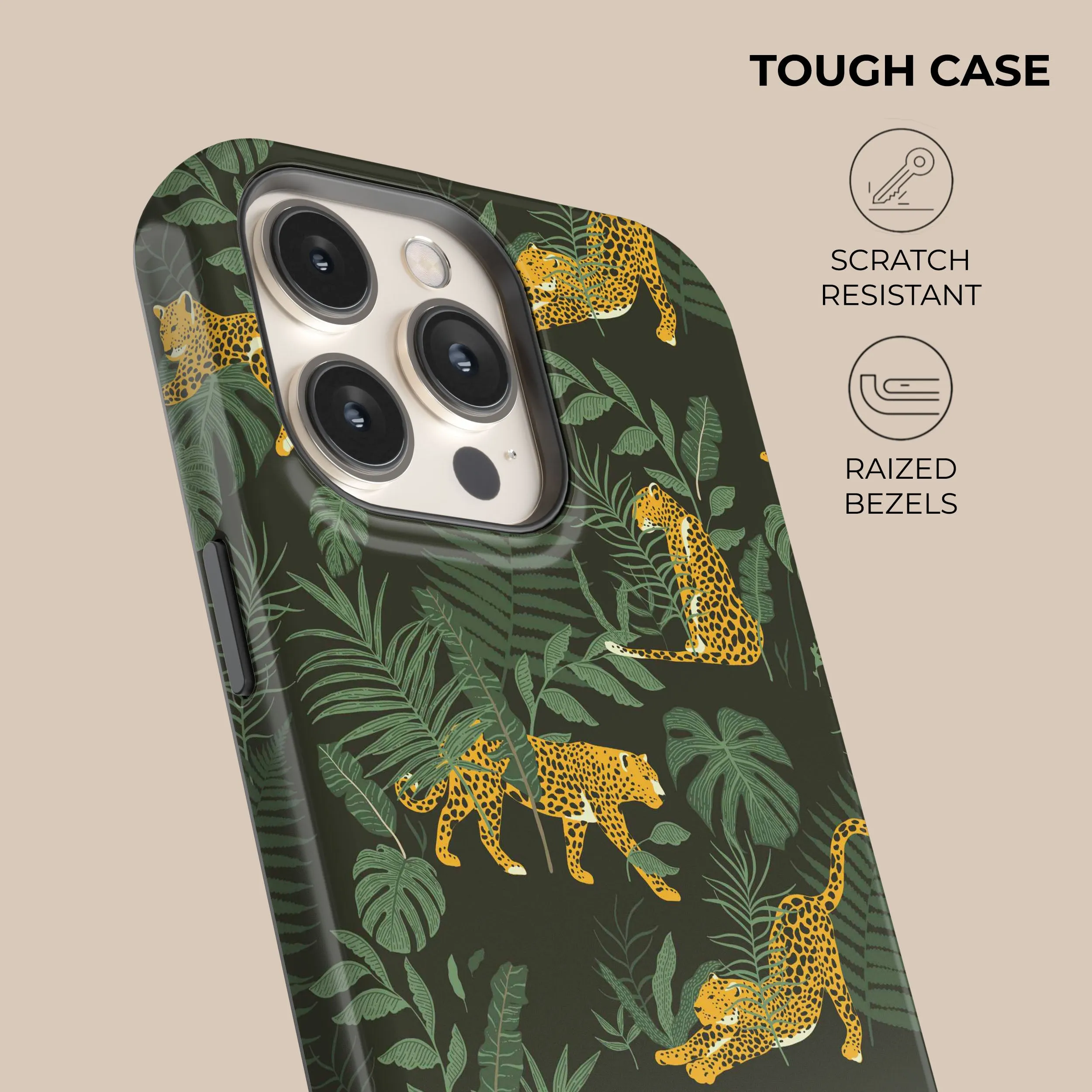Final Few Cheetah Jungle Phone Case  Limited Stock!