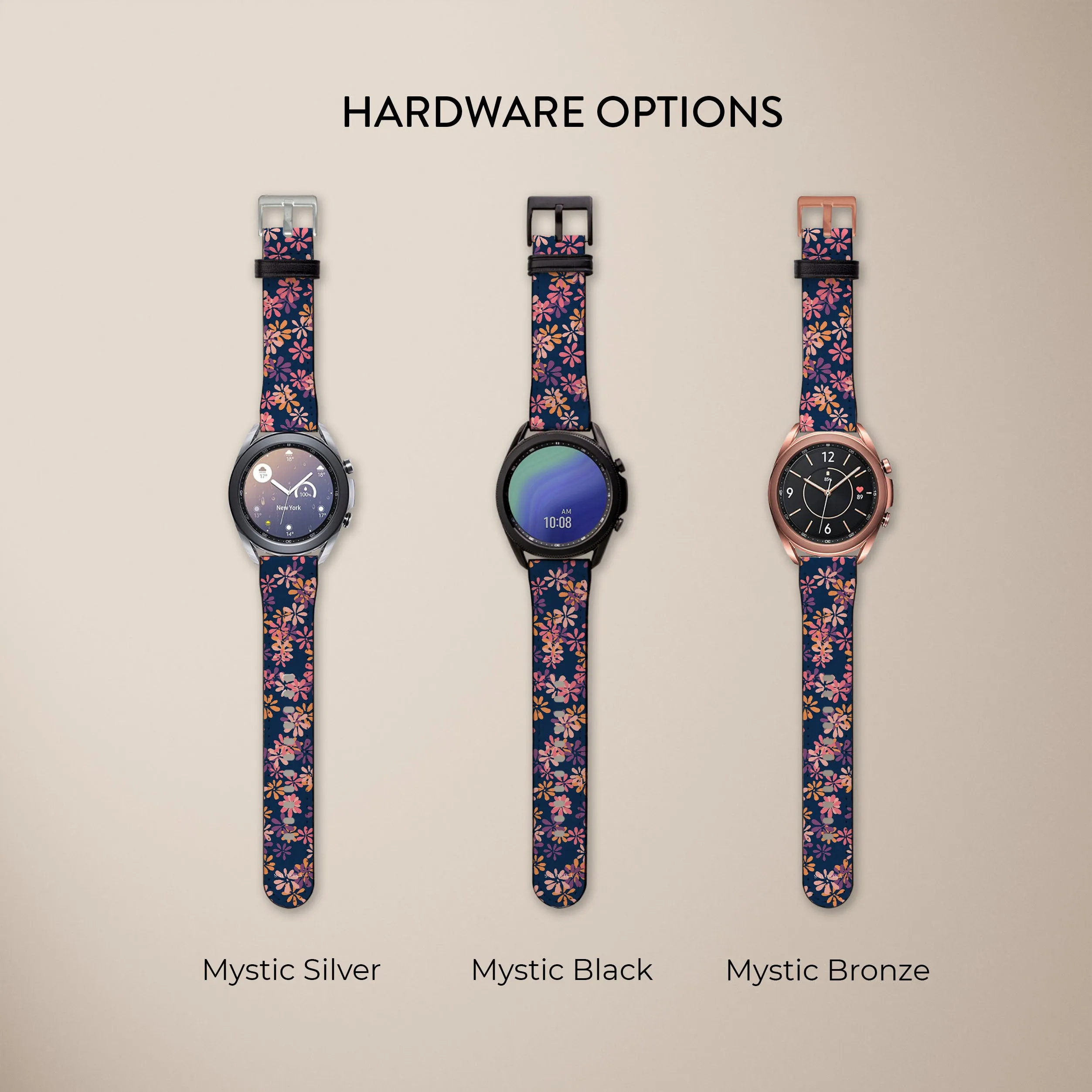 Final Few Ditsy Spring Galaxy Watch Band  Limited Availability!