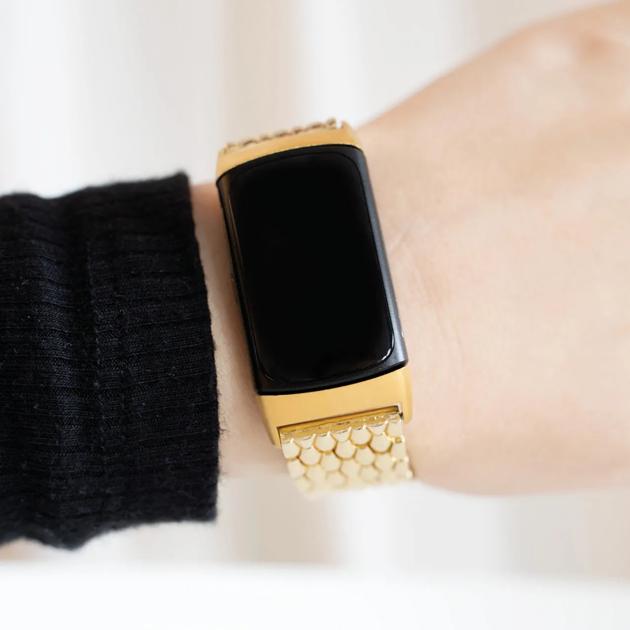 Final Few Fitbit Charge 6 Steel Strap Dragon (Gold)  Almost Sold Out!