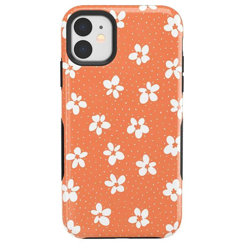 Final Few Flower My World | Burnt Orange Floral Case  Dont Miss Out!