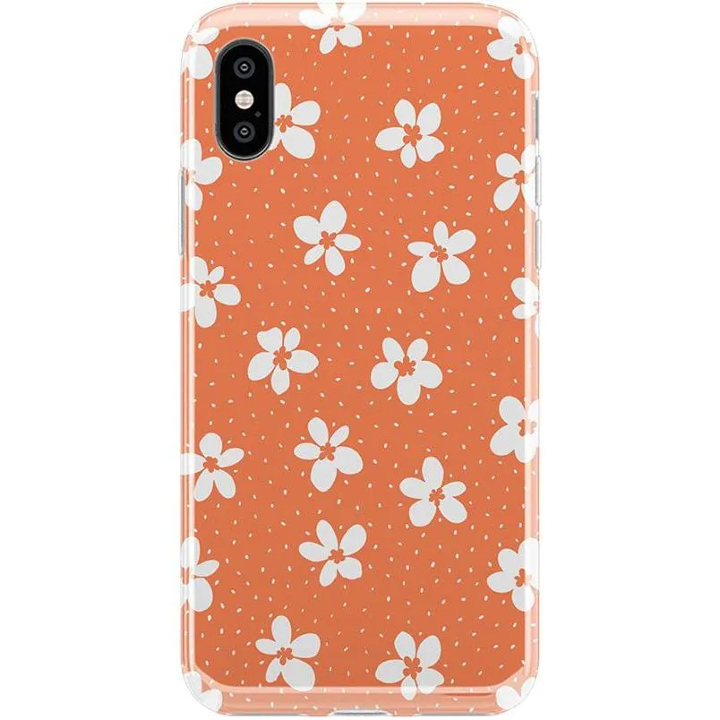 Final Few Flower My World | Burnt Orange Floral Case  Dont Miss Out!