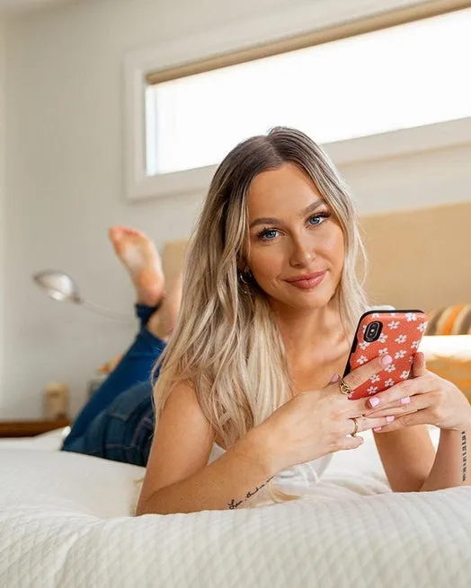 Final Few Flower My World | Burnt Orange Floral Case  Dont Miss Out!