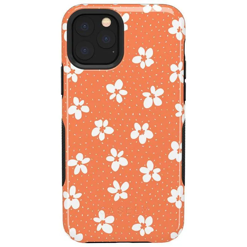 Final Few Flower My World | Burnt Orange Floral Case  Dont Miss Out!