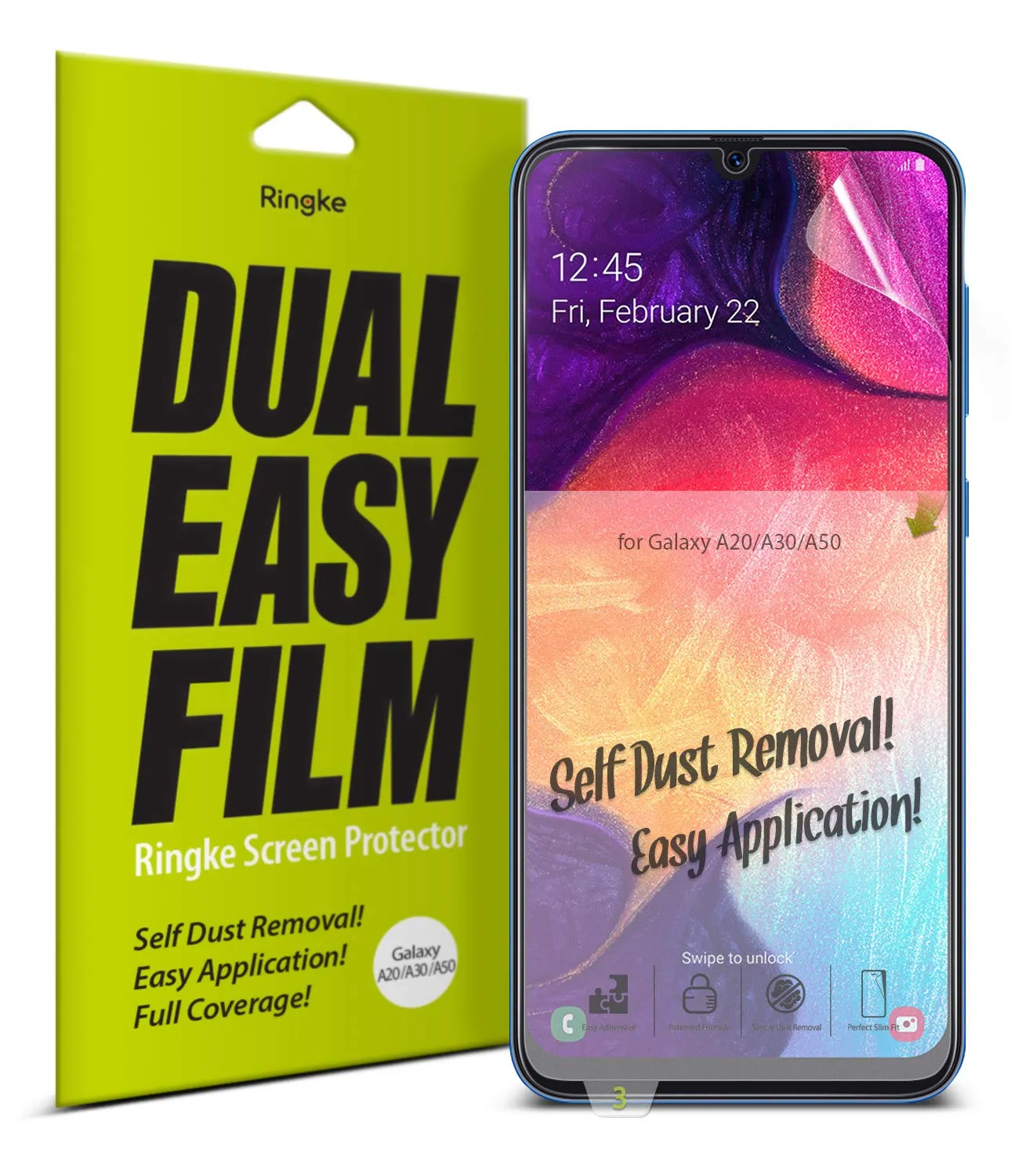 Final Few Galaxy A20 Screen Protector | Dual Easy Film  Limited Stock!