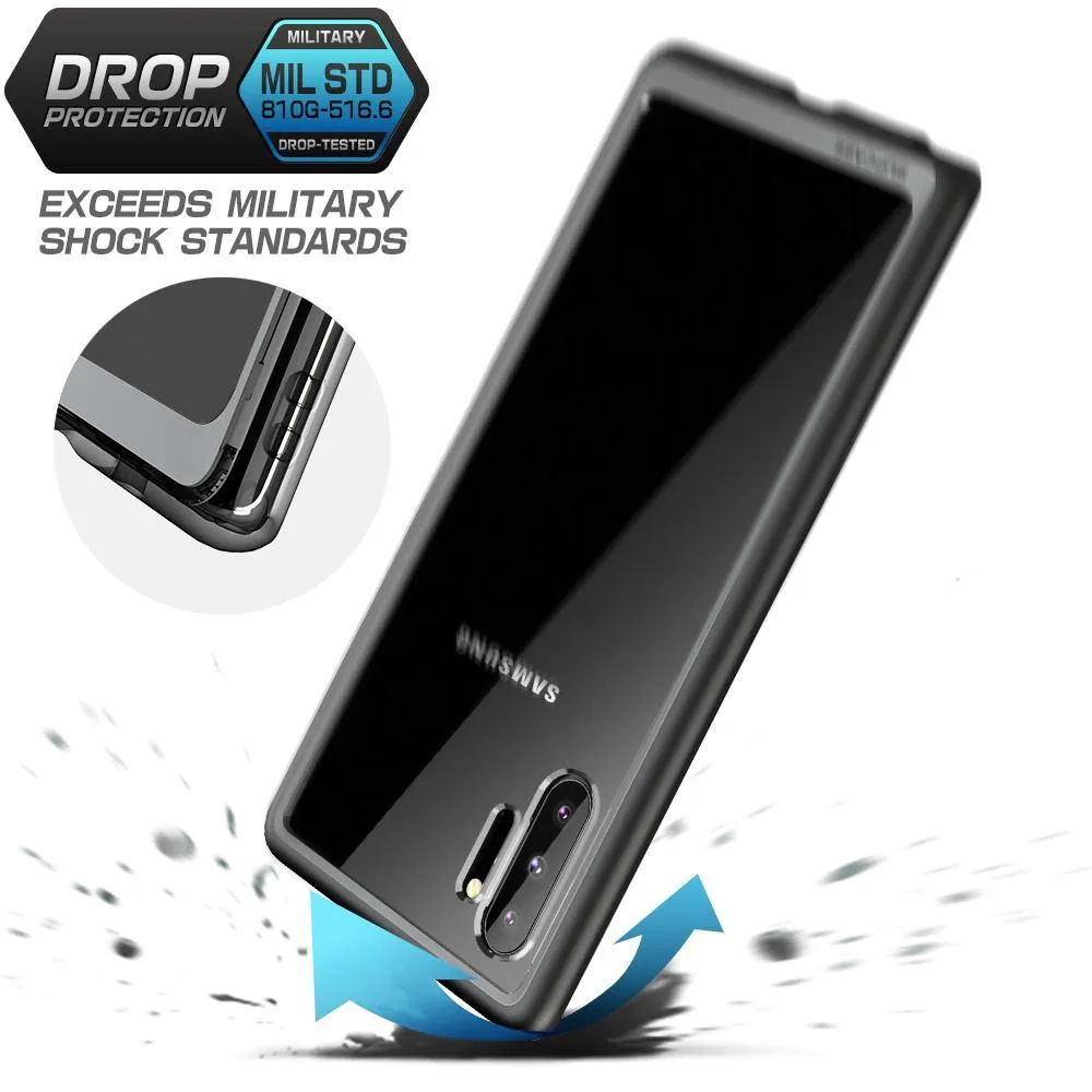 Final Few Galaxy Note10 Unicorn Beetle Style Clear Case-Black  Limited Release!