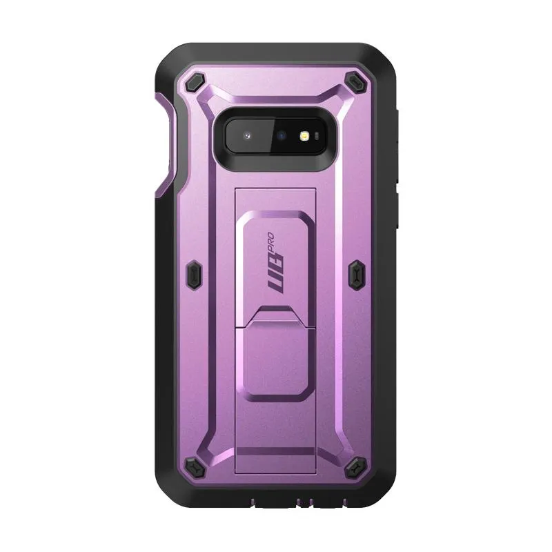 Final Few Galaxy S10e Unicorn Beetle Pro Full Body Rugged Holster Case-Metallic Purple  Last Few Pieces!
