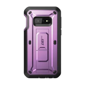 Final Few Galaxy S10e Unicorn Beetle Pro Full Body Rugged Holster Case-Metallic Purple  Last Few Pieces!