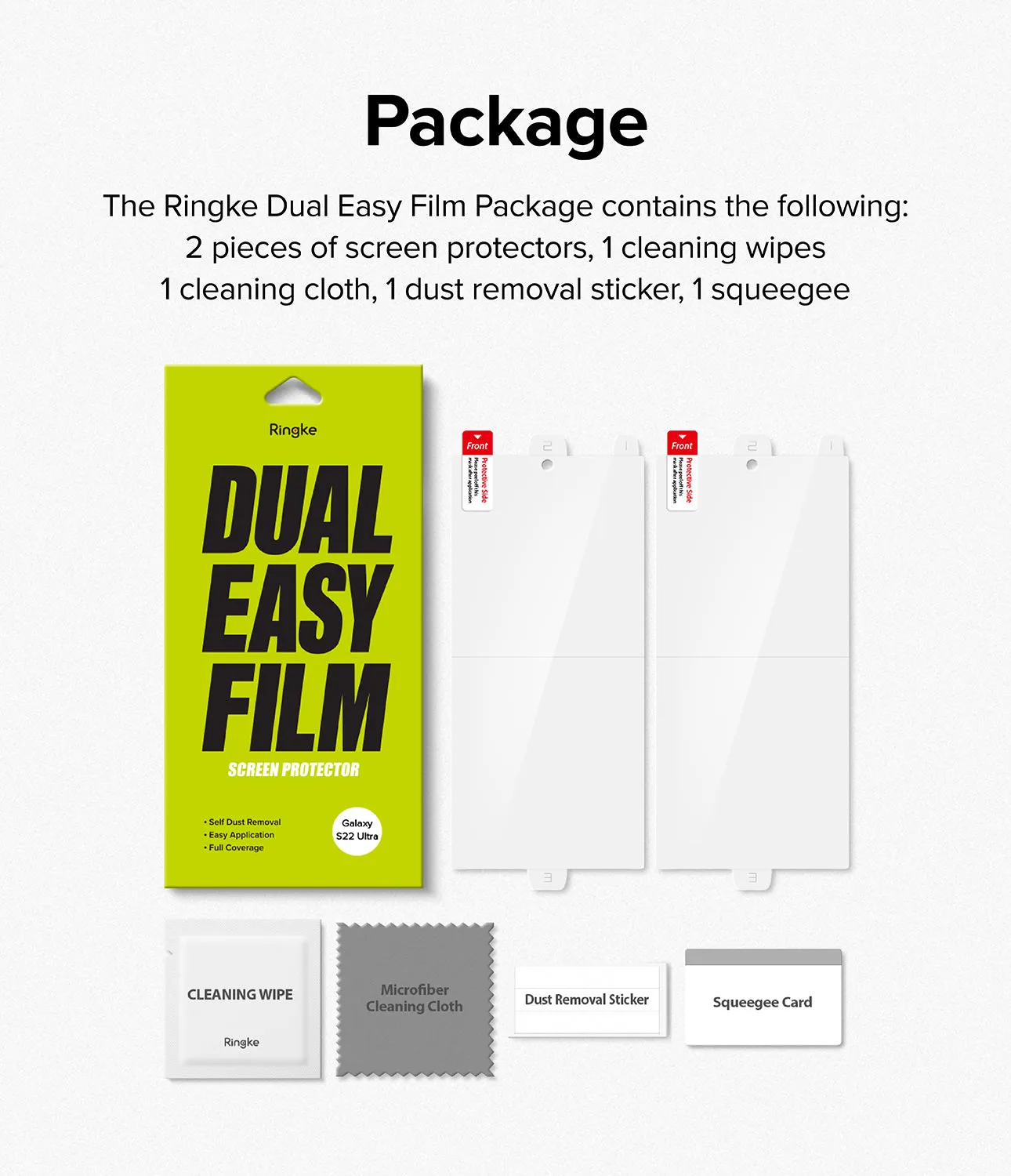 Final Few Galaxy S22 Ultra Screen Protector | Dual Easy Film  Limited Stock!