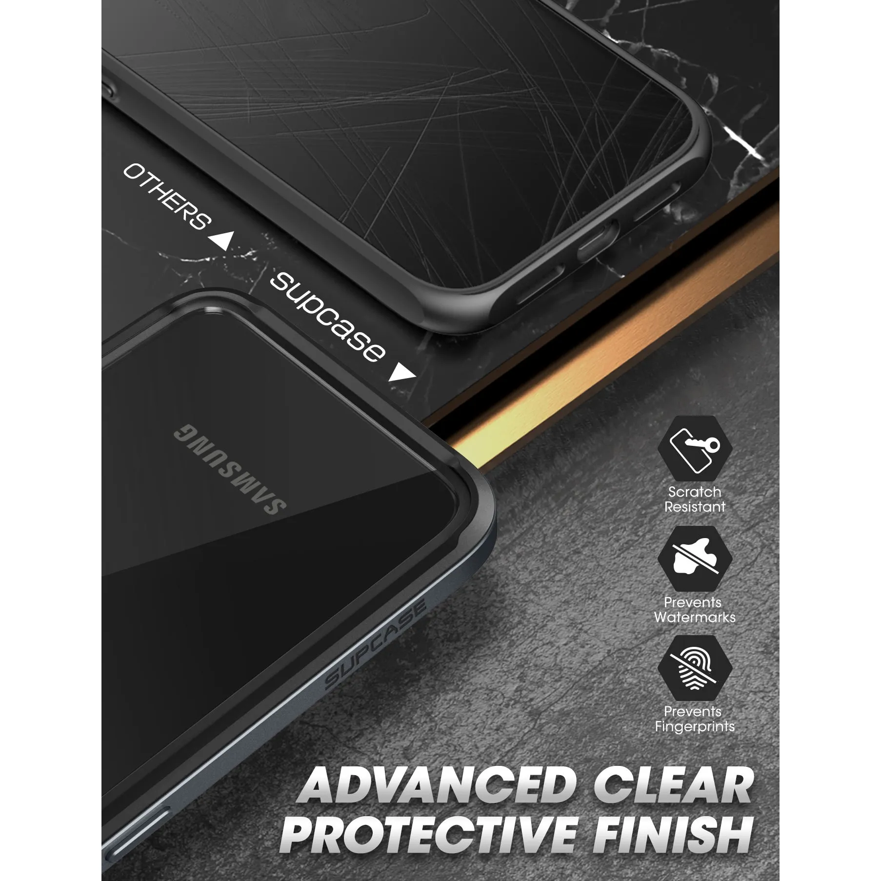 Final Few Galaxy S22 Unicorn Beetle EDGE XT Bumper Case-Black  Today Only!