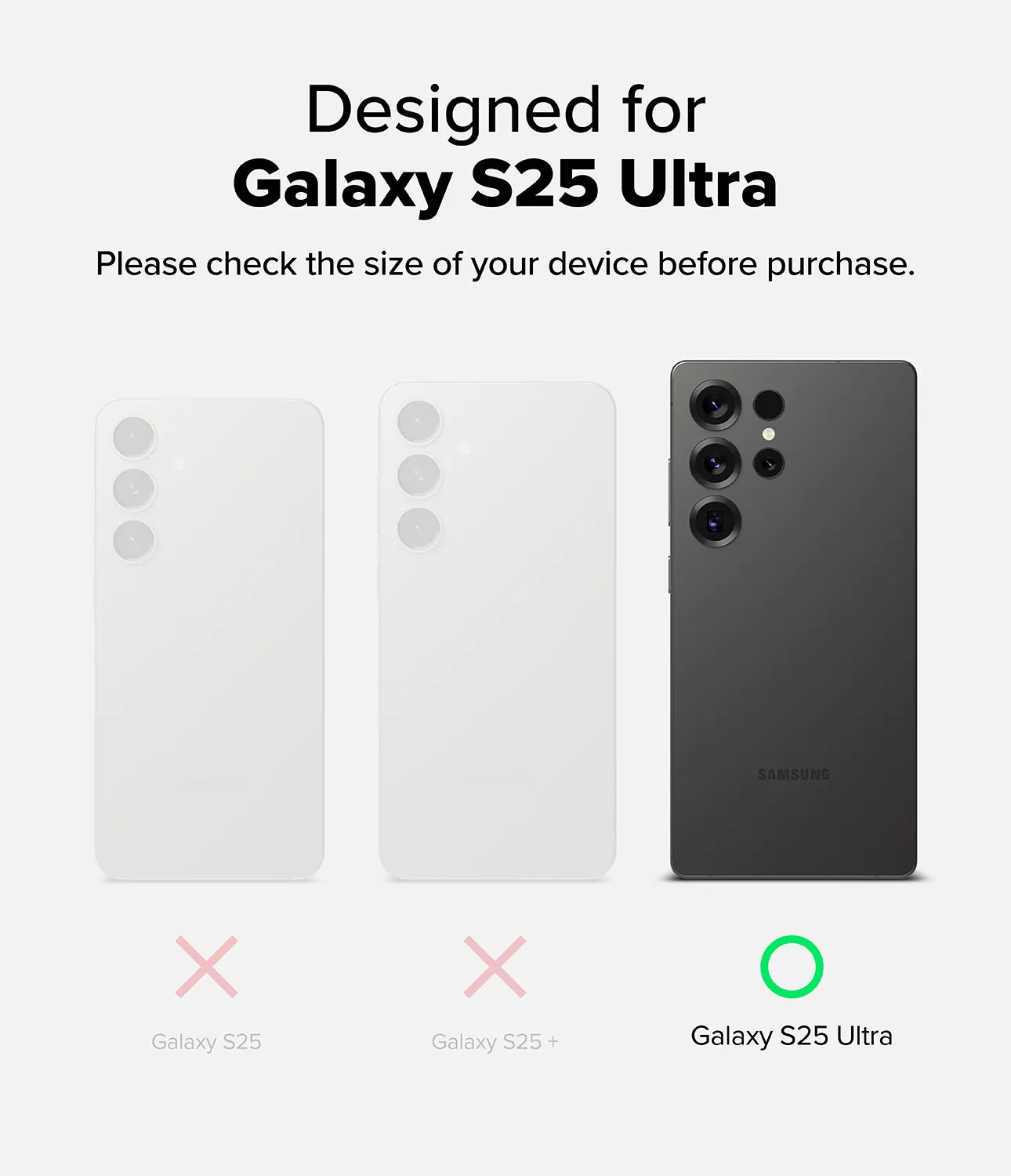 Final Few Galaxy S25 Ultra Case | Fusion Matte  Stylish & Comfortable