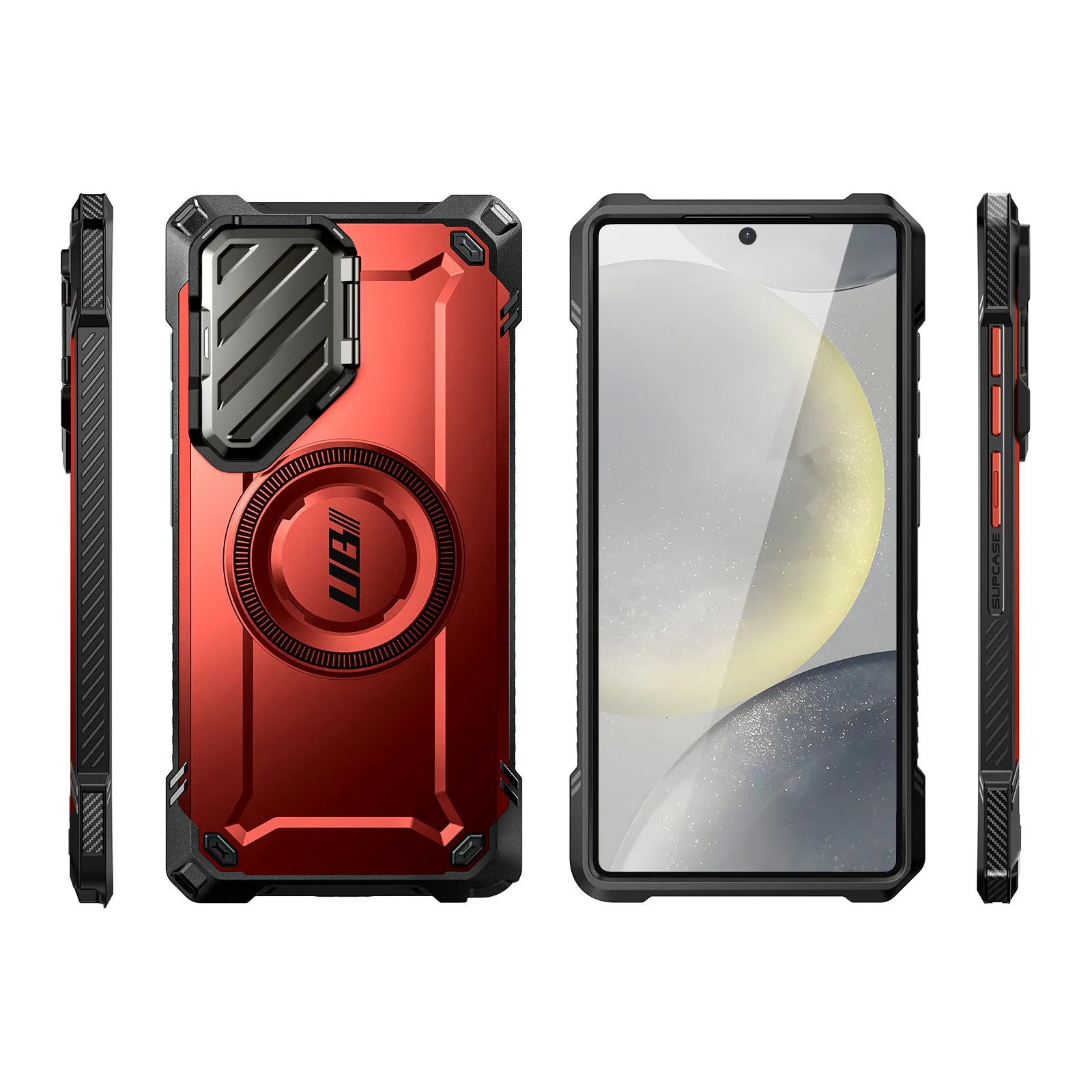 Final Few Galaxy S25 Ultra Unicorn Beetle MAG XT Bumper Case -Metallic Red  Limited Stock!