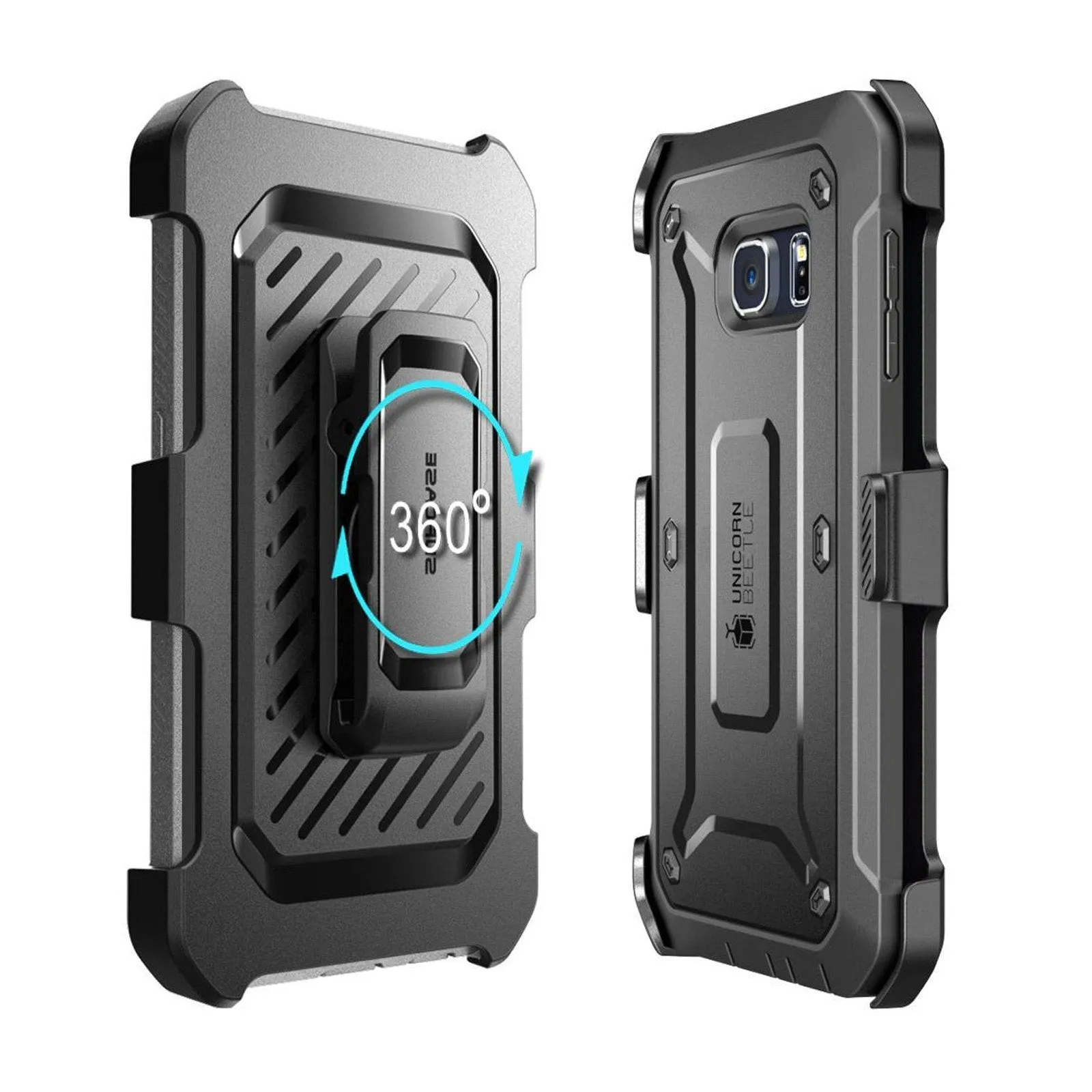 Final Few Galaxy S6 Edge Plus Unicorn Beetle Pro Rugged Holster Case-Black  Limited Availability!