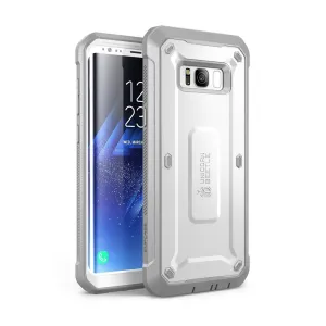 Final Few Galaxy S8 Plus Unicorn Beetle Pro Full Body Holster Case with Screen Protector-White  Limited Release!