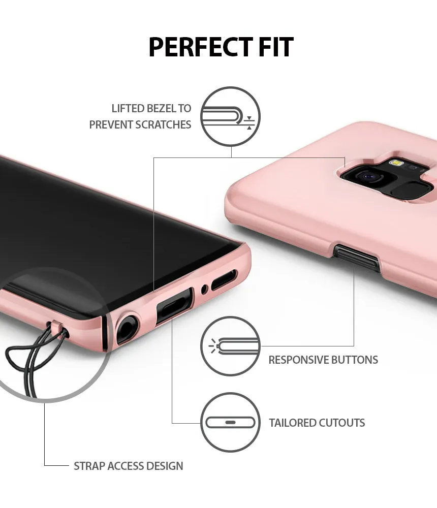 Final Few Galaxy S9 Case | Slim - Peach Pink  Stylish & Comfortable