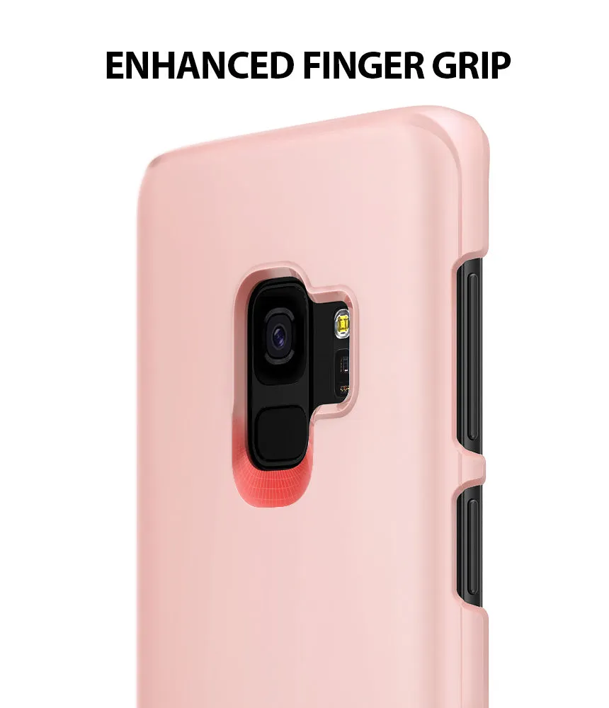 Final Few Galaxy S9 Case | Slim - Peach Pink  Stylish & Comfortable