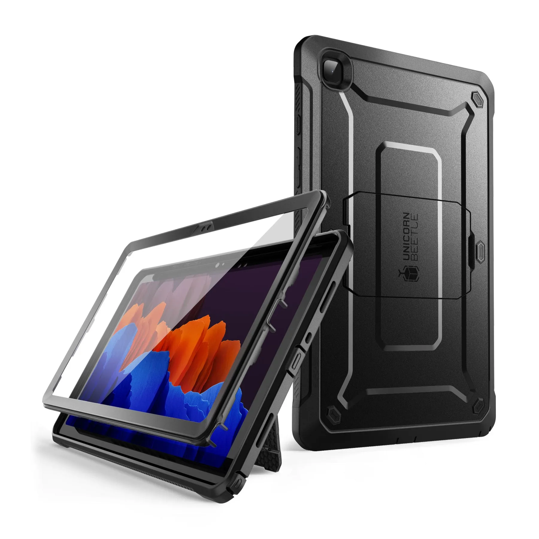 Final Few Galaxy Tab A7 10.4 inch (2020) Unicorn Beetle Pro Full-Body Case-Black  Limited Availability!