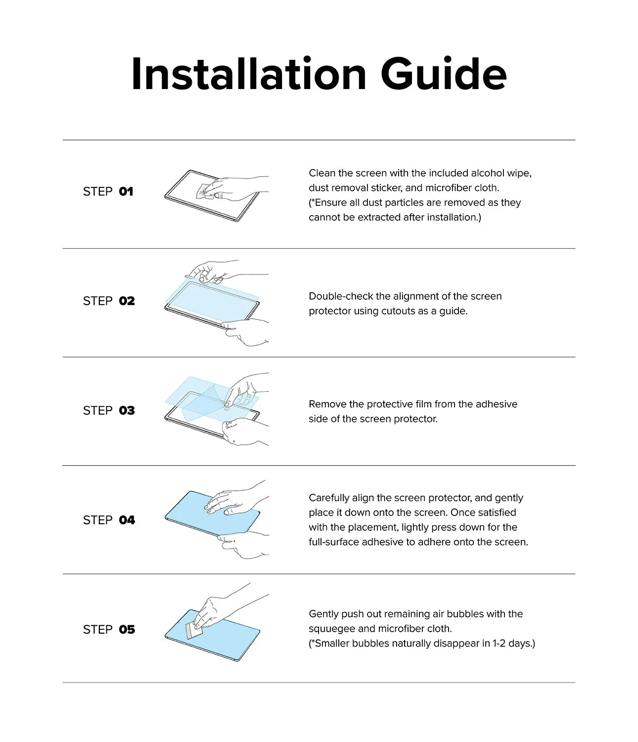 Final Few Galaxy Tab S10 Ultra / Tab S9 Ultra / Tab S8 Ultra Screen Protector | Tempered Glass  Almost Gone!