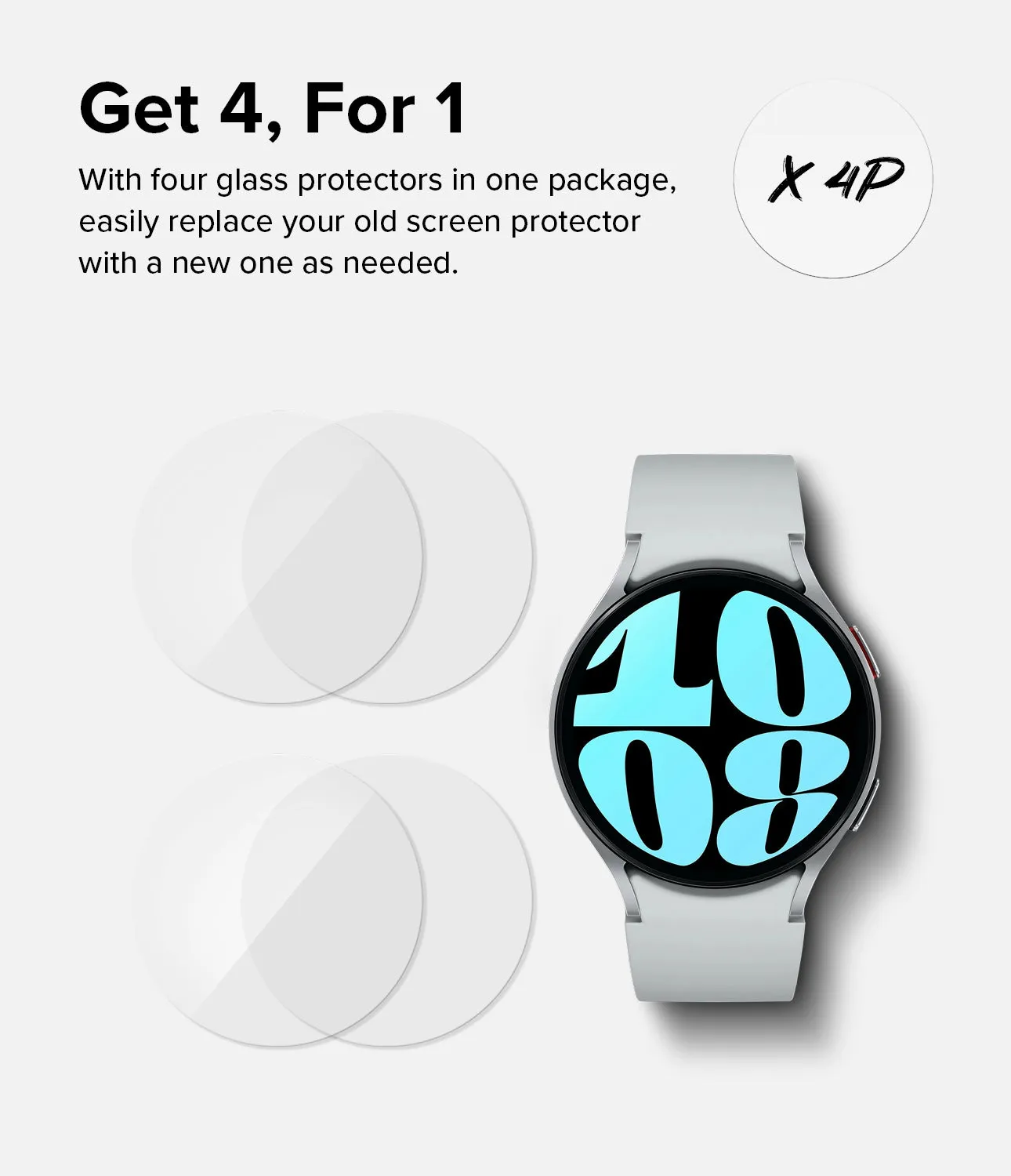 Final Few Galaxy Watch 6 40mm Screen Protector | Glass - R8  Limited Availability!