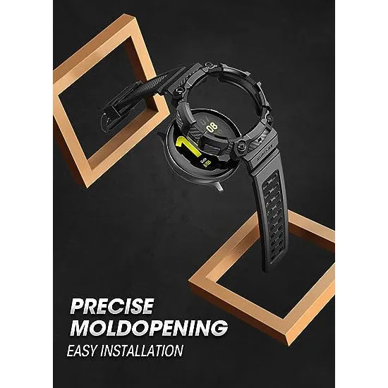 Final Few Galaxy Watch6 44mm Unicorn Beetle PRO Wristband Case-Black  Last Chance!