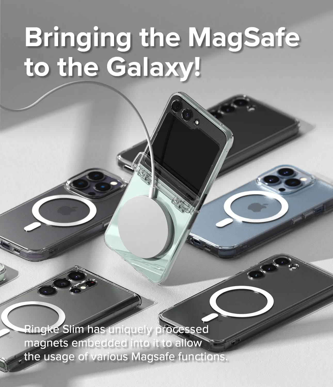 Final Few Galaxy Z Flip 5 Case | Slim Hinge Magnetic  Limited Stock!