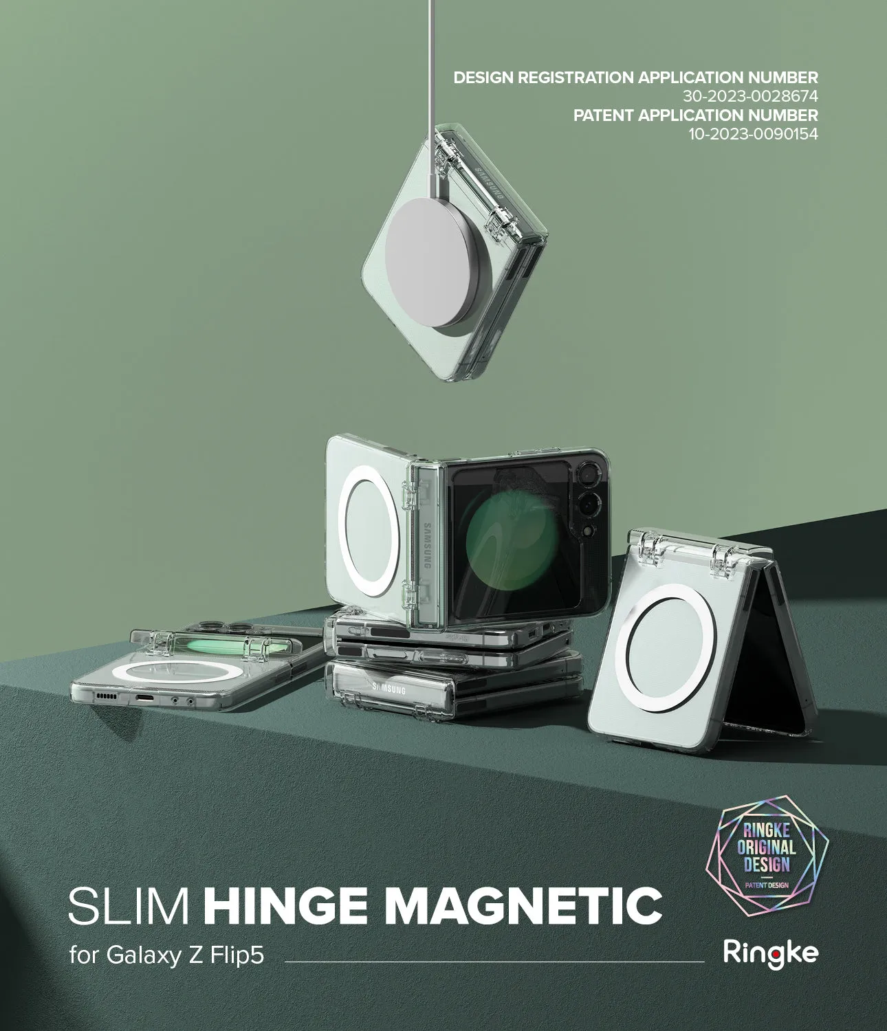Final Few Galaxy Z Flip 5 Case | Slim Hinge Magnetic  Limited Stock!