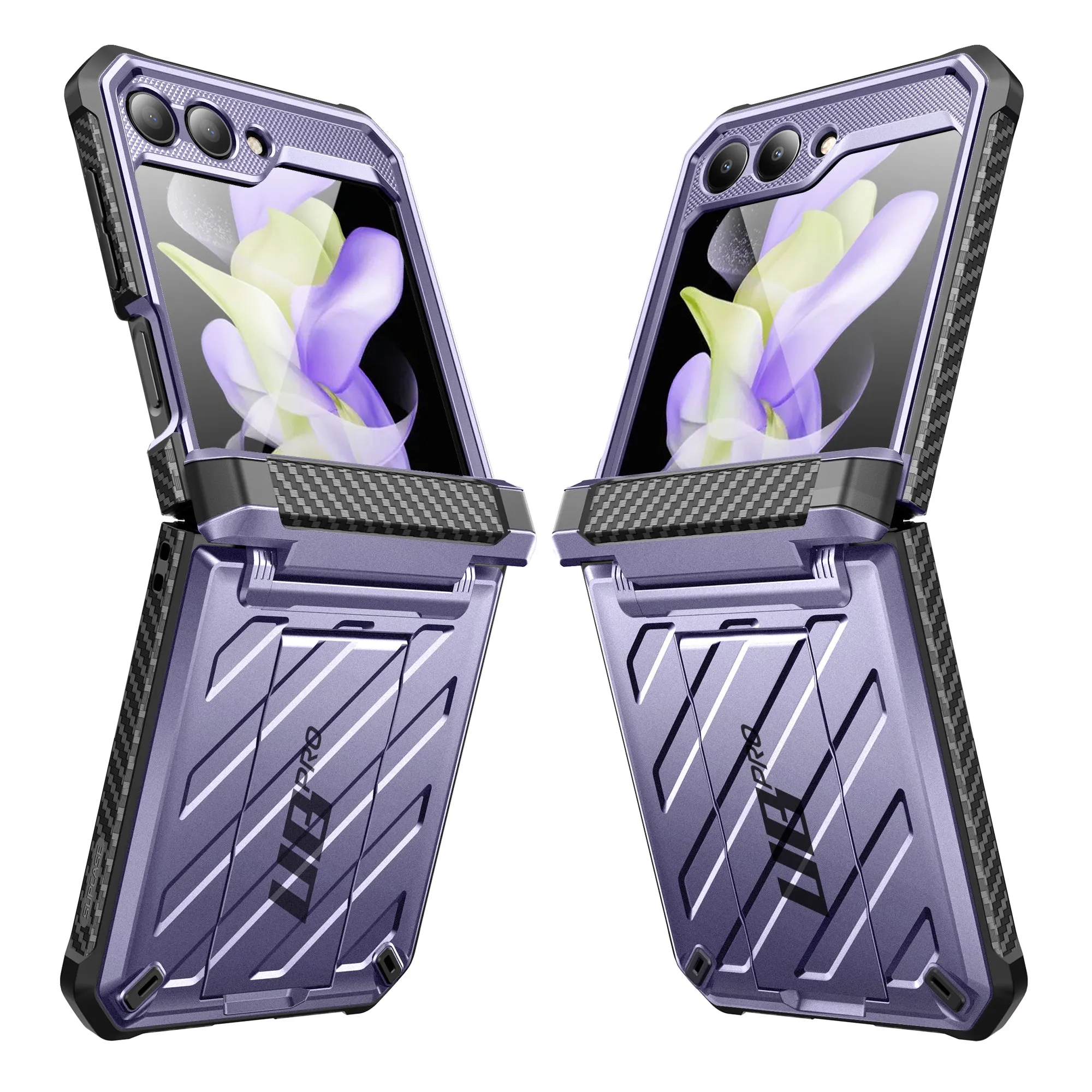 Final Few Galaxy Z Flip5 Unicorn Beetle PRO Rugged Case with Belt Clip-Metallic Purple  Dont Miss Out!