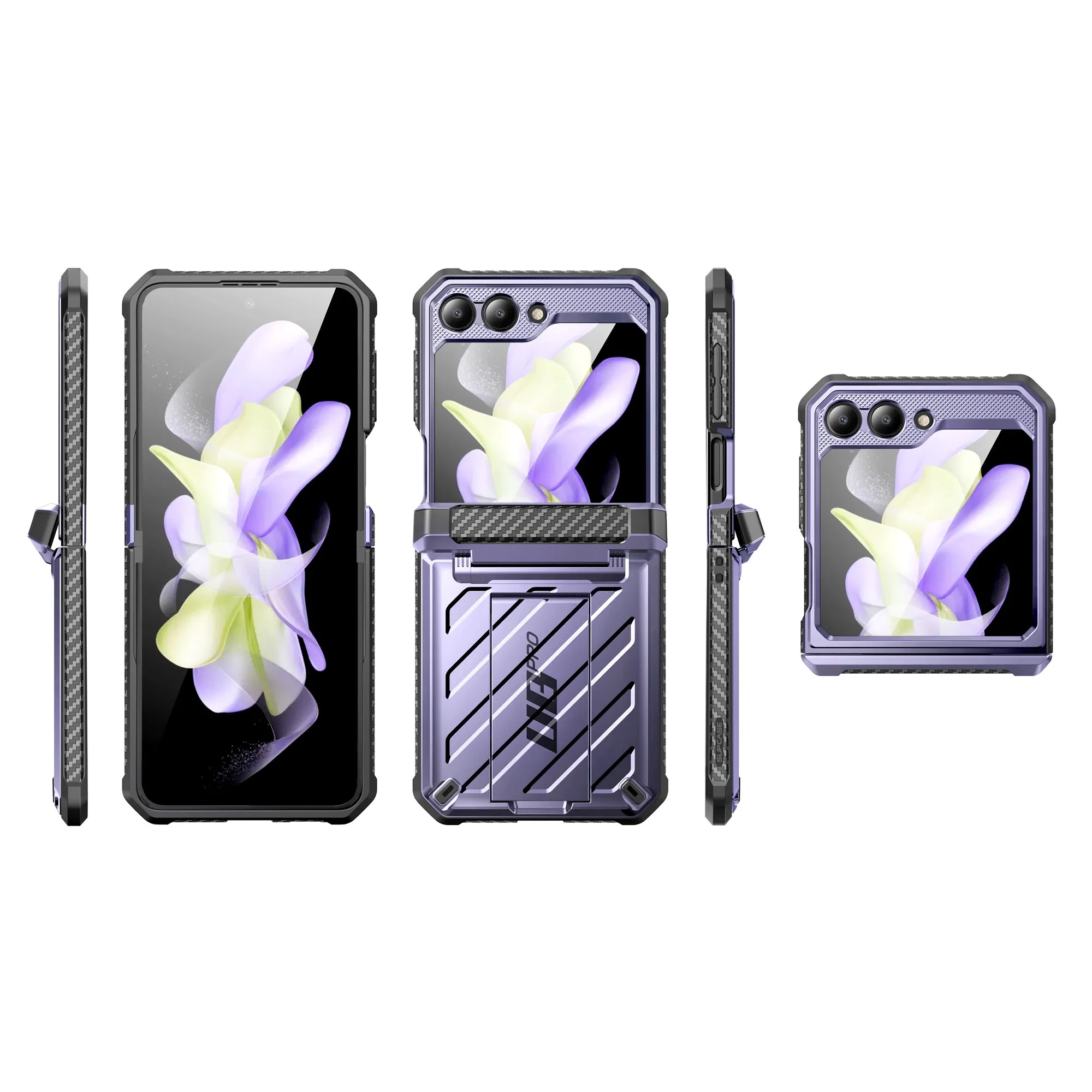 Final Few Galaxy Z Flip5 Unicorn Beetle PRO Rugged Case with Belt Clip-Metallic Purple  Dont Miss Out!
