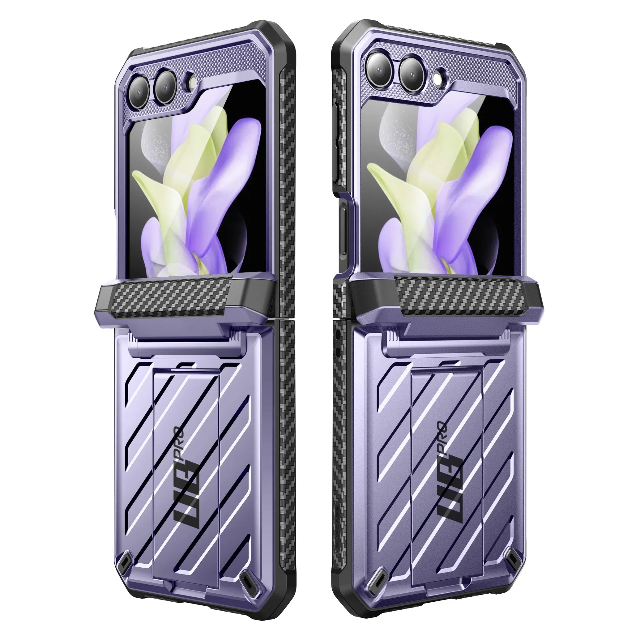 Final Few Galaxy Z Flip5 Unicorn Beetle PRO Rugged Case with Belt Clip-Metallic Purple  Dont Miss Out!