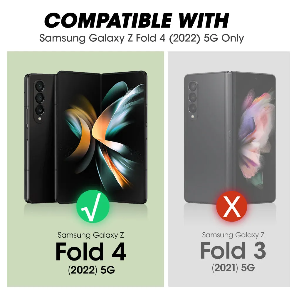 Final Few Galaxy Z Fold4 Unicorn Beetle Kickstand Case with Screen Protector-Dark Green  Stylish & Comfortable