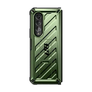 Final Few Galaxy Z Fold4 Unicorn Beetle Kickstand Case with Screen Protector-Dark Green  Stylish & Comfortable