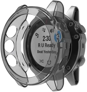Final Few Garmin Fenix 5x TPU Case (Transparent Black)  Limited Stock!