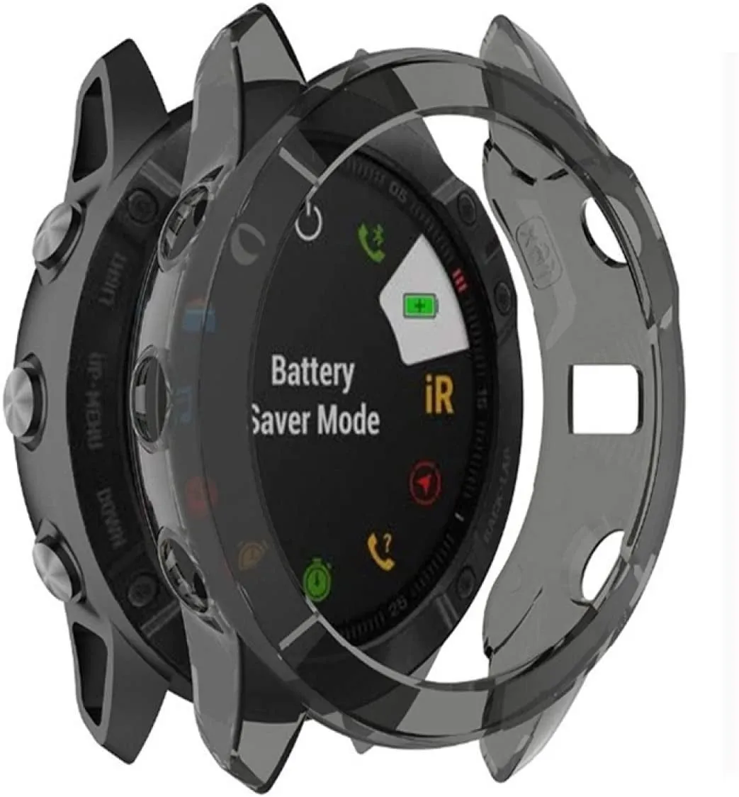 Final Few Garmin Fenix 6 (Pro) TPU Case (Black)  Limited Stock!