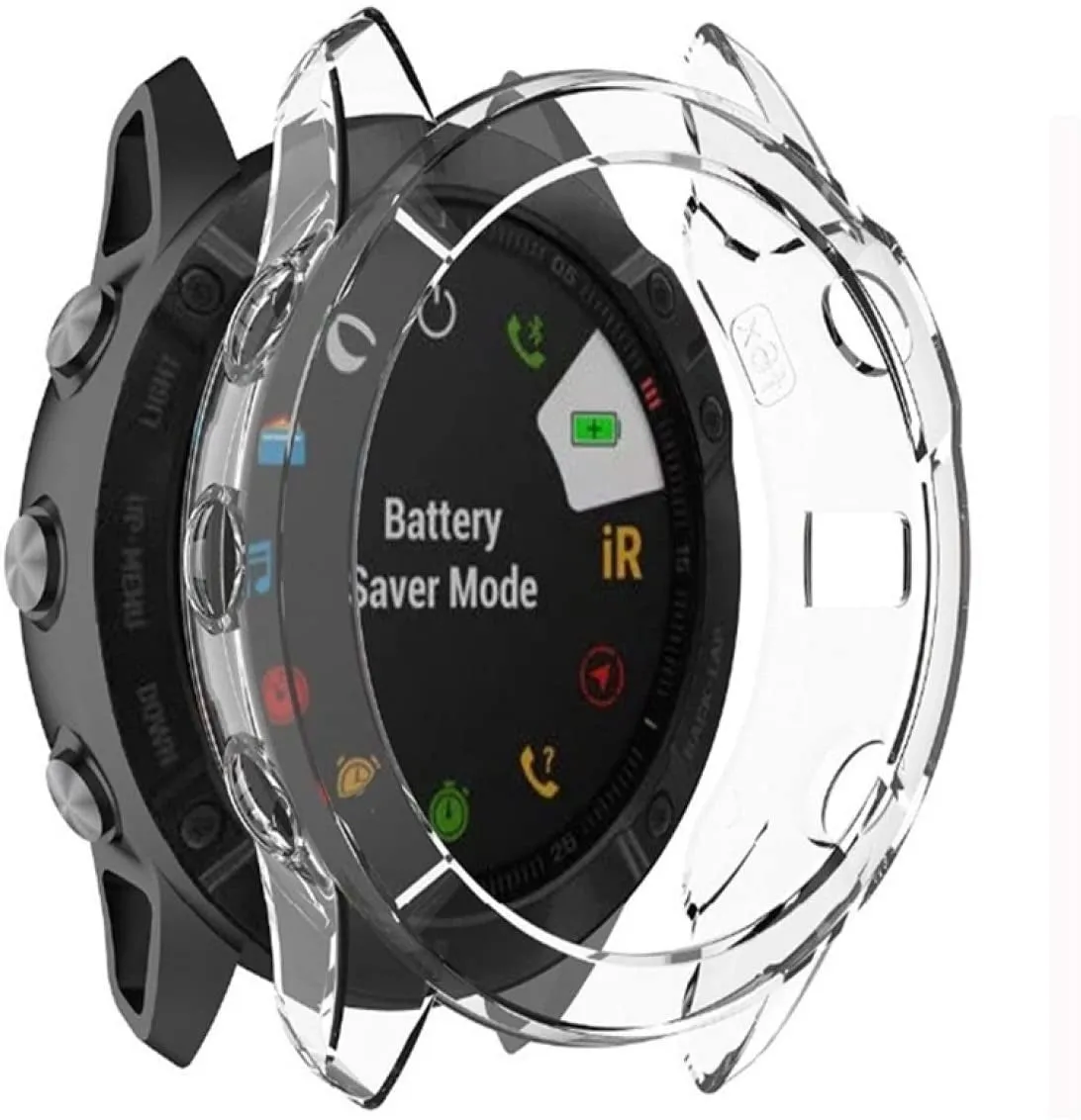 Final Few Garmin Fenix 6 (Pro) TPU Case (Transparent)  Today Only!