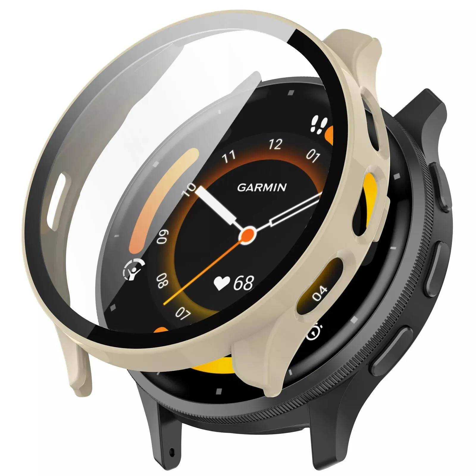 Final Few Garmin Venu 3s Hard Case with Glass (Beige)  Going Fast!