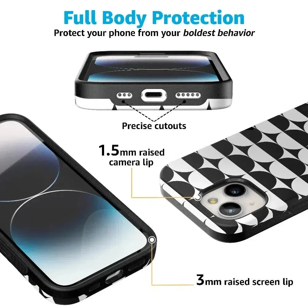 Final Few Half Moon | High Contrast Design Case  Almost Sold Out!