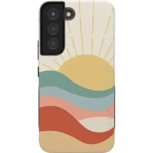 Final Few Here Comes the Sun | Colorblock Sunset Samsung Case  Limited Availability!