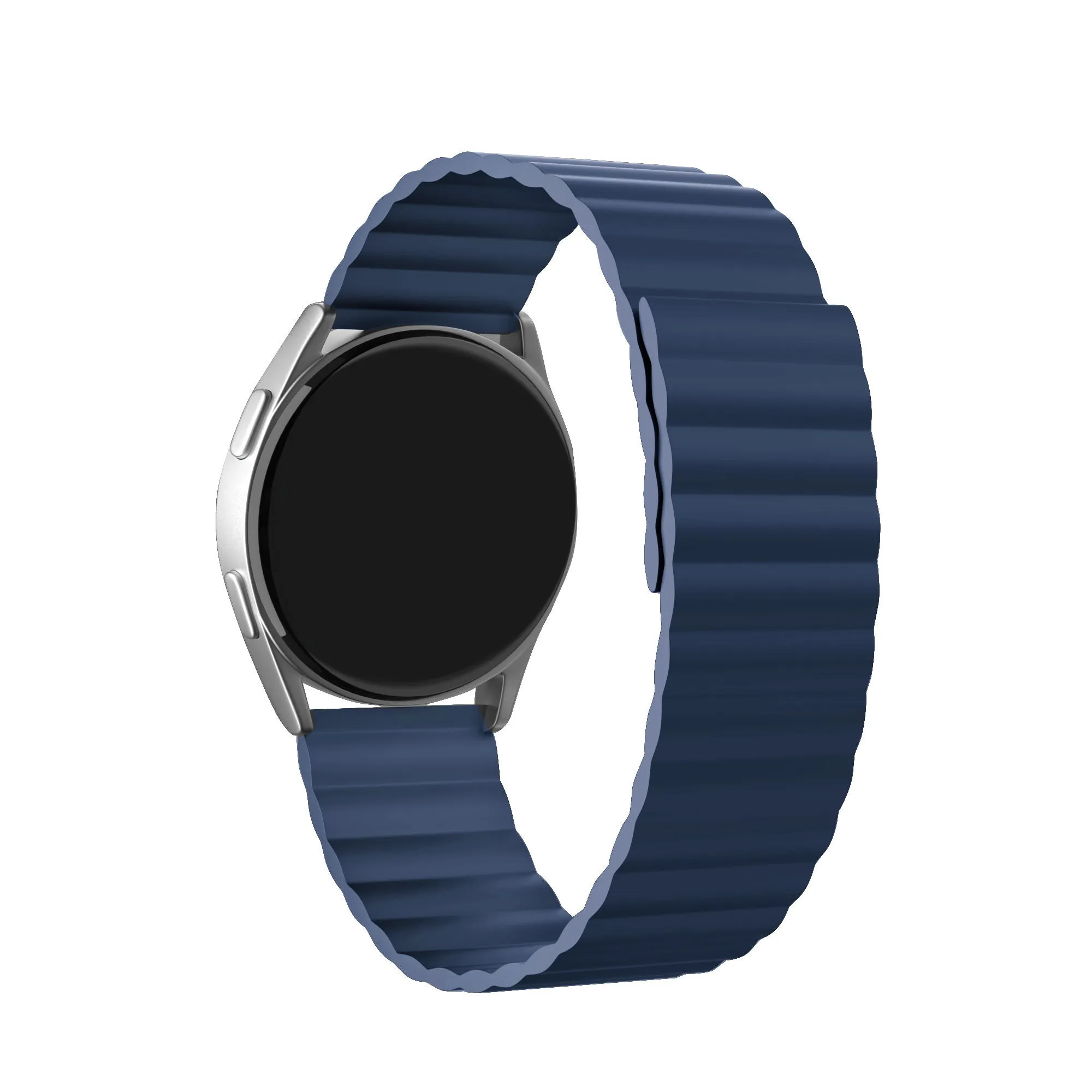 Final Few Huawei Watch 3 (Pro) Magnetic Silicone Strap (Blue)  Stylish & Comfortable