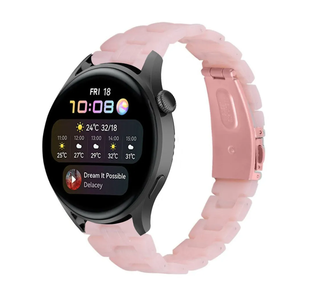 Final Few Huawei Watch 3 (Pro) Resin Strap (Pink)  Almost Gone!