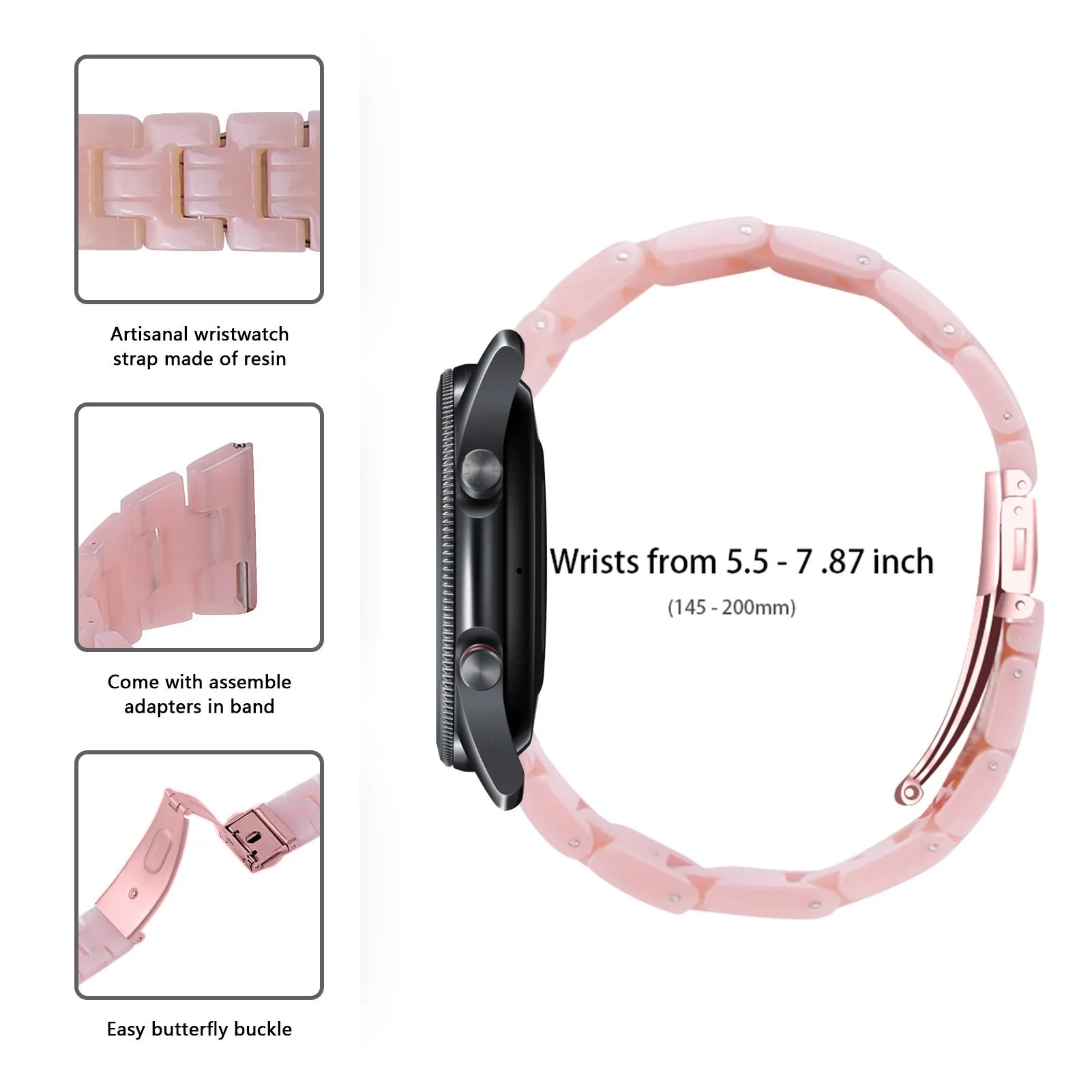 Final Few Huawei Watch 3 (Pro) Resin Strap (Pink)  Almost Gone!