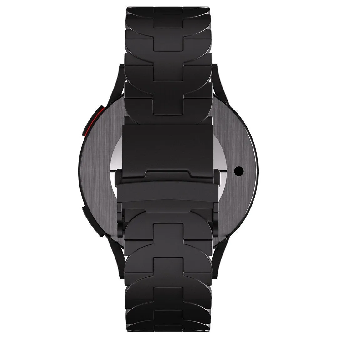 Final Few Huawei Watch 5 - 46mm Butterfly Titanium Strap (Black)  Stylish & Comfortable